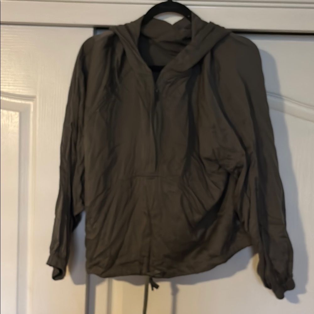 lululemon athletica olive green Women's Sweater